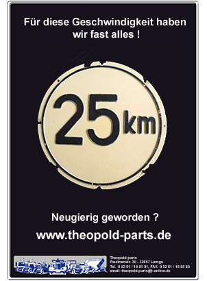 Für 25 km/h hat Theopold-Parts fast alles
