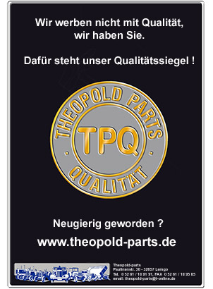 Das Theopold-Parts Qualitätssiegel